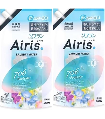Amazon | 【柔軟剤】エアリス Laundry Water 303 Patio(パティオ