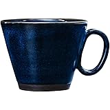 Wired Beans ワイヤードビーンズ 生涯を添い遂げるマグ 新庄東山焼 レギュラー マグカップ (ネイビー)