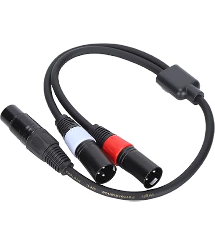 Amazon | BELDEN ベルデン 1503A XLRメス3Pin - XLRオス3Pin ×2 分岐