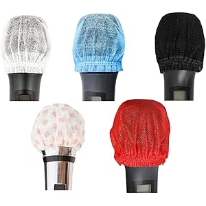 5色を混ぜるり マイクロフォンカバー マイクロフォンカバー 風防 雑音防止 250個入マイクカバー 抗菌 マイクスポンジ ボール形状 多色 カラオケ用 (5色250個入)
