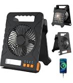 Amazon.co.jp : 【2026年4in1型！左右首振り/太陽光充電/ライト付