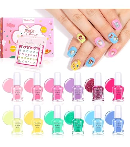 Amazon.co.jp: はがせるマニキュア 18本セット 1051manicure18