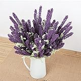 Excellent.advanced? Artificial Flower Lavender Bouquet for Home Decor and Wedding Decorations