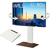 WALL V3 壁寄せテレビスタンド　テレビ台　ロータイプ テレビスタンド　白 Amazon | EQUALS イコールズ テレビ台 壁寄せテレビスタンド