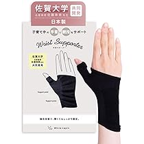 Amazon.co.jp: アルファックス 手首サポーター 薄手 左右兼用 日本製