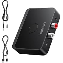 Amazon | UGREEN Bluetooth6.0レシーバー 古いステレオ用
