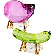 Amazon｜お盆供養 クリスタル ガラス 精霊馬 お盆飾り モダン ミニ