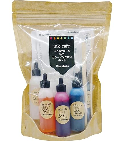 Amazon.co.jp: ボトルインク小分けセット（7mL ガラスボトル×6）インク