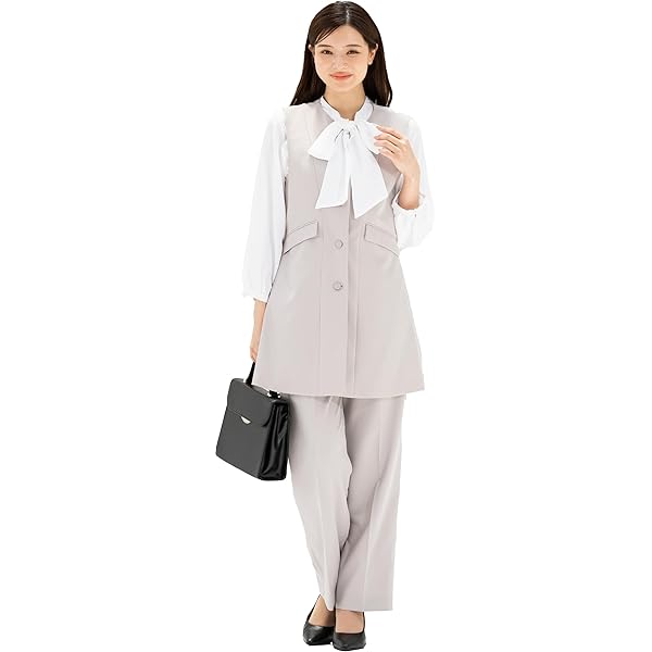 LAUTREAMONT ベージュパンツスーツ　　未使用　サイズ40〜38 パンツスーツレディースファッション(ベージュ)通販 - ベルーナ