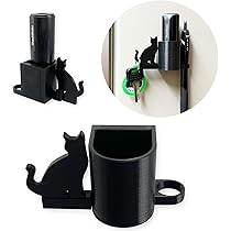 Amazon.co.jp: テクテク 印鑑スタンド (Lサイズ マグネット式 猫付き