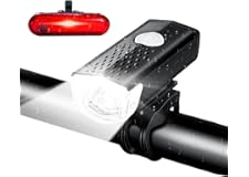 T・O・T 自転車 自転車 ライト 自転車ライト 800ｍAh大容量バッテリー USB充電式 LEDライト IPX5防水 LED 300ルーメン