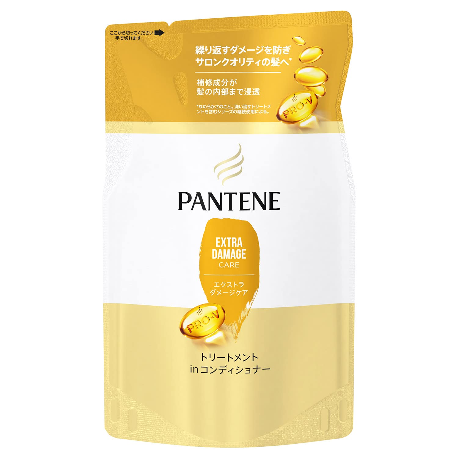 パンテーン エクストラダメージケア 切れ毛・枝毛補修 コンディショナー 詰替 300gパンテーン エクストラダメージケア 切れ毛・枝毛補修…