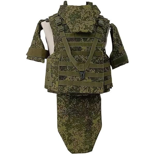 Amazon.co.jp: ロシア軍 VKBO 6SH117 PKM タクティカルベストフル