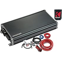Amazon.co.jp: KICKER アンプとアンプキット 2点パック CX