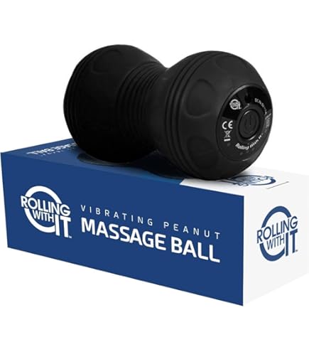 LifePro 4-Speed Vibrating Massage Ball - Peanut Massager Combines a  Lacrosse Ball with Vibrating Foam Roller | Vibration Roller for Recovery,  Mobility & Deep Tissue Trigger Point Therapy (Black) : Amazon.com.au:  Health,
