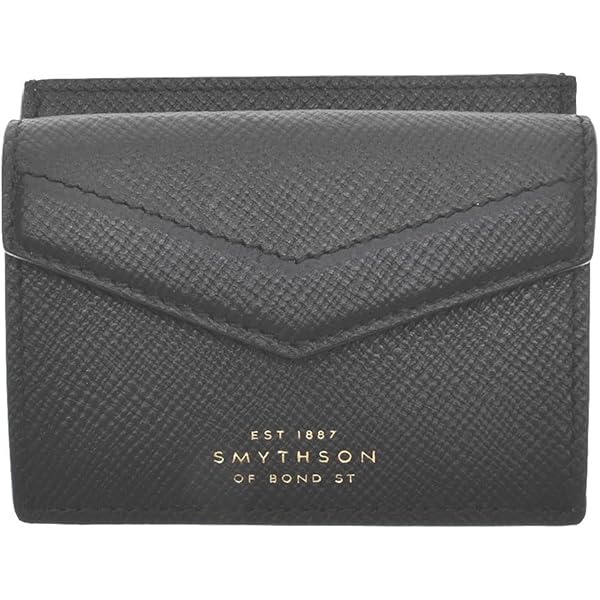 Amazon | [Smythson] スマイソン 3つ折小銭付き財布 三つ折り財布 ミニ