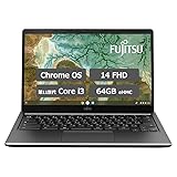 富士通 FMV Chromebook WM1/F3 ノートパソコン(Chrome OS/タッチ対応/14型/Core i3-1115G4/4GB/フラッシュメモリ 64GB/Officeなし)FCBWF3M13T ダーククロム