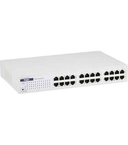 Amazon | バッファロー 24ポート スイッチングハブ Giga 金属筺体 電源