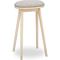Amazon｜moca company clore 木製 ハイスツール クッション付き