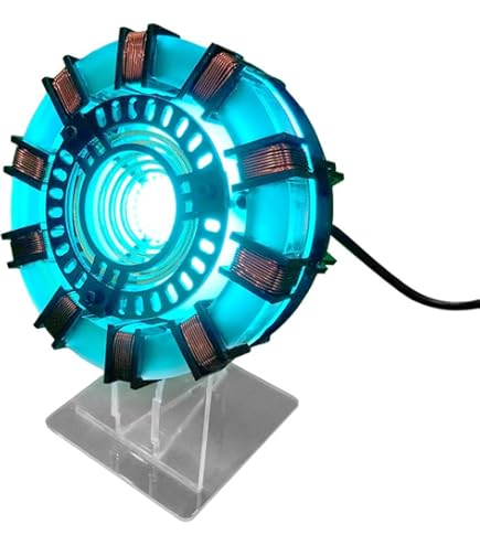 Amazon.co.jp: URMODELAND MK1 ハート型アークリアクター、リアクター