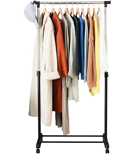 Amazon｜アイアン ハンガーラック150 ガス管 パイプ 黒 収納 鉄