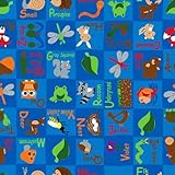 Kid Carpet Animals In The Forest Rug 6' x 6' [並行輸入品]