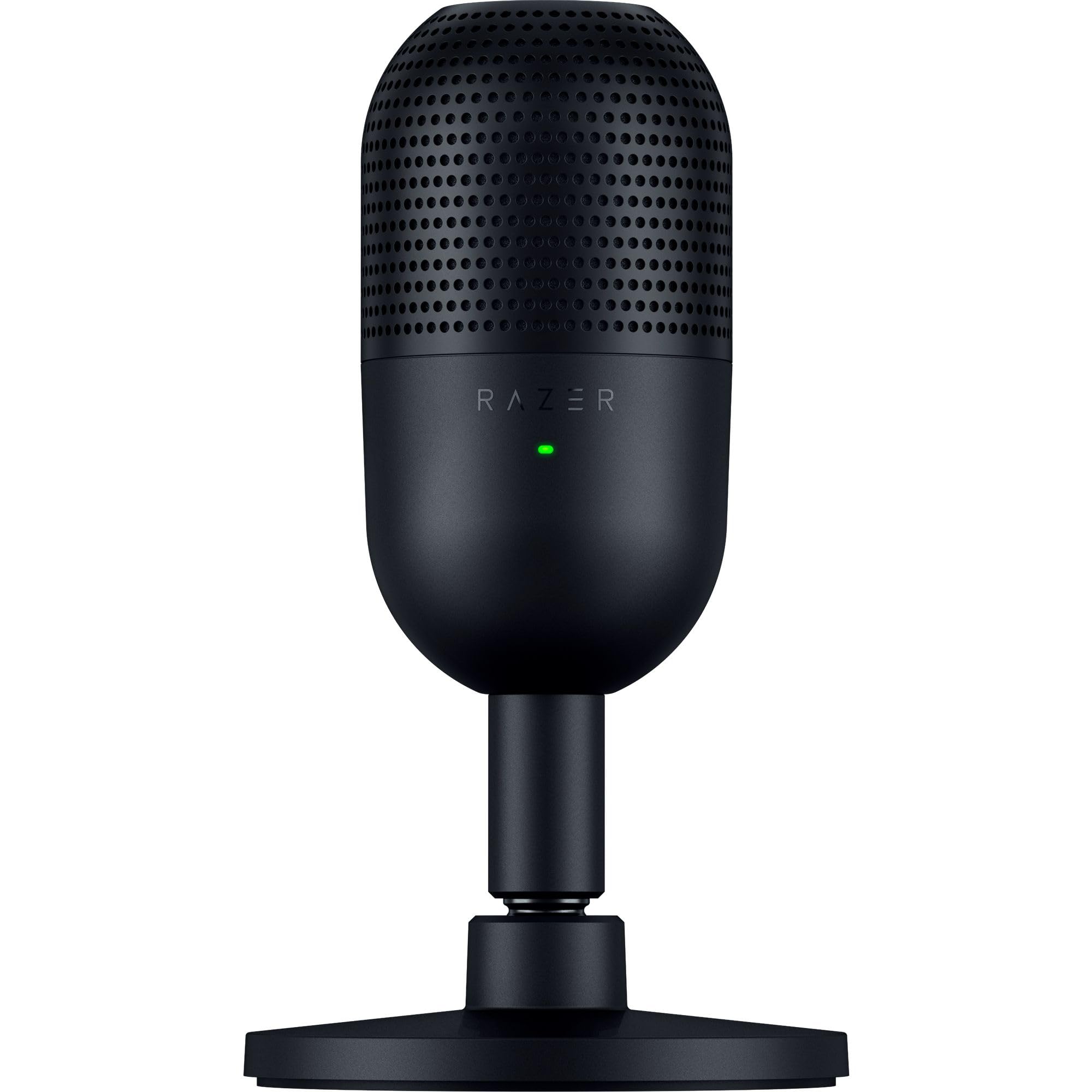 Razer レイザー Seiren V3 Mini コンデンサーマイク 超コンパクト設計 タップ式ミュートセンサー ゲーミングマイク USB マイク 配信 セイレーン ブイスリー ミニ【日本正規代理店保証品】