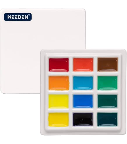 Amazon | Etchrエッチャー 磁器製ミニパレット 2枚セット 19仕切り+