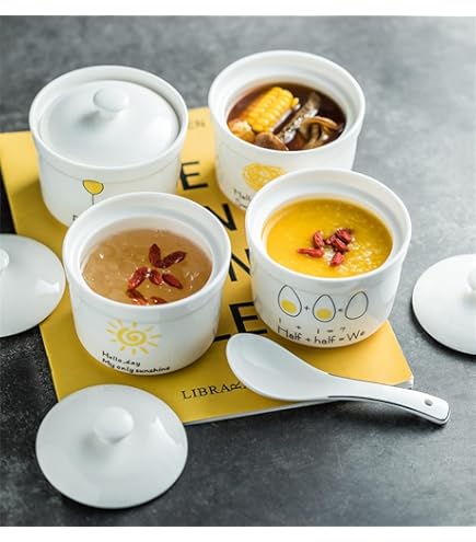 Amazon｜林金之助商店 美濃焼 蒸し碗 茶碗蒸し 器 食器セット 3個