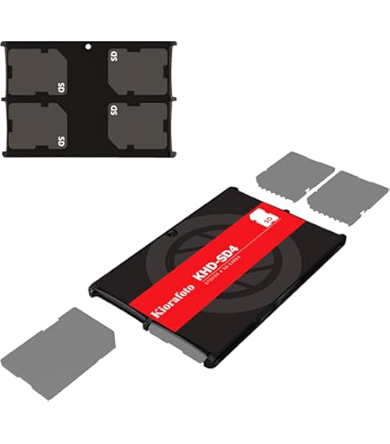 Amazon | 10スロット マイクロSDカードケースホルダー