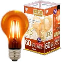 Amazon | 【節電対策】 アイリスオーヤマ LED電球 フィラメント 口金