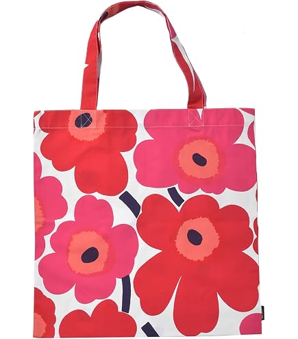 marimekko トートバッグ大 シイルトラプータルハ ピンク レア！廃盤 Amazon.co.jp: マリメッコ バッグ トートバッグ ファブリックバッグ