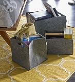 zestt Felt Storage Basket, Large by zestt