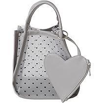 Amazon.co.jp: [ロデスコ] 鞄 バック ハートシアーハンドバッグ