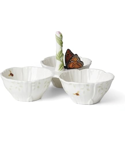 Amazon.co.jp: Lenox 890734 小枝&つるボウル ゴールドスタンド付き
