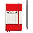 ロイヒトトゥルム ノート A6 ドット方眼 レッド 308317 正規輸入品