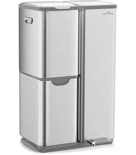 【美品】Hailolふた付ゴミ箱/エコトリオプラスL Amazon｜Hailo(ハイロ) ペダル式 ゴミ箱 ふた付き おしゃれ エコ