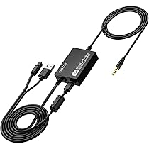 Amazon.co.jp: PROZOR 192kHz デジタル to アナログ 音声変換器 光