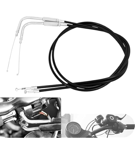 Amazon | HK ハイスロ用 アクセルワイヤー 2本セット 引き&戻し [純正