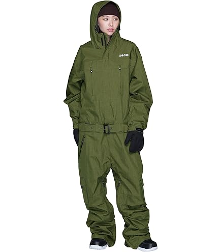 Amazon | PONTAPES(ポンタぺス) スノボウェア スキーウェア ワンピース