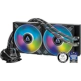 ARCTIC Liquid Freezer II 280 A-RGB - Multi-Compatible All-in-one CPU AIO Water Cooler with A-RGB, efficient PWM-Controlled Pu