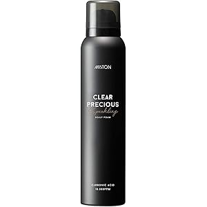 MISTON 炭酸シャンプー クリアプレシャス スカルプフォーム メンズ 大容量モデル 320g