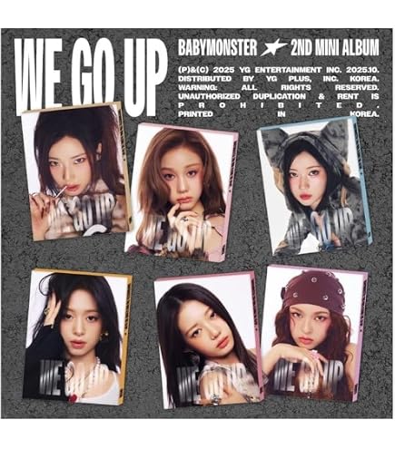 Amazon.co.jp: ベイビーモンスター BABYMONSTER WE GO UP [Pattern Ver