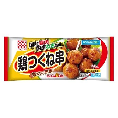 ケイエス 国産鶏肉 鶏つくね串 香ばしい照焼6本入り
