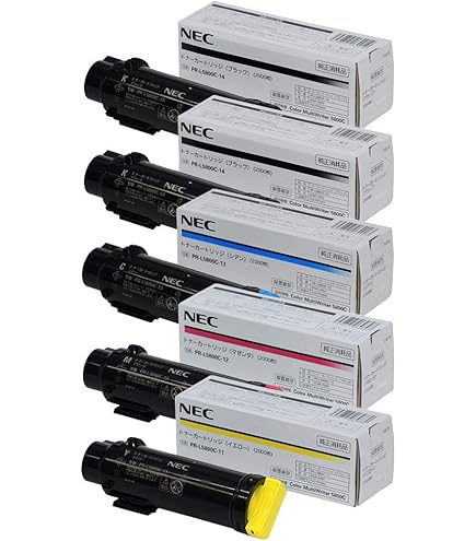 純正品　NEC PR-L5800C トナーカートリッジ 4色セット 楽天市場】【純正品4色セット】 NEC PR-L5800C トナーカートリッジ 4色