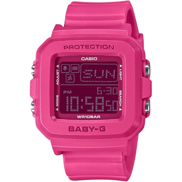 Amazon.co.jp: Casio Baby-G +Plus ピンク デジタル腕時計 BGD-10L-4CR