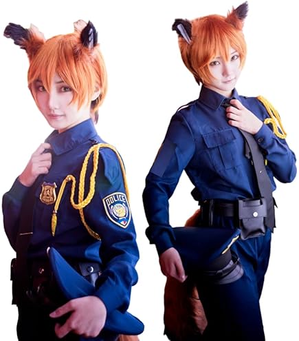 ニック コスプレ衣装 ウィッグ Amazon.co.jp: 耐熱コスプレウィッグ ズートピア Zootopia