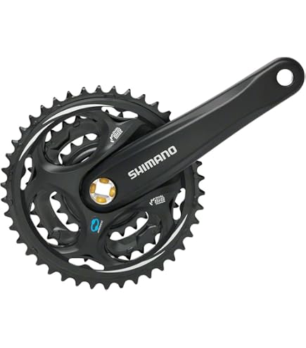 Shimano 105 CX50E Chain Set - Black, 46/36 Teeth/Large : Amazon