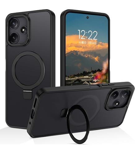 Amazon.co.jp: Xiaomi Redmi 12 5G 用 ケース 強磁力リング マグネット
