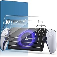 【3 Pack】T Tersely Tempered Glass Screen Protector for Sony PS5 Playstation Portal Remote Player 8 inch - PlayStation 5, Ultra
